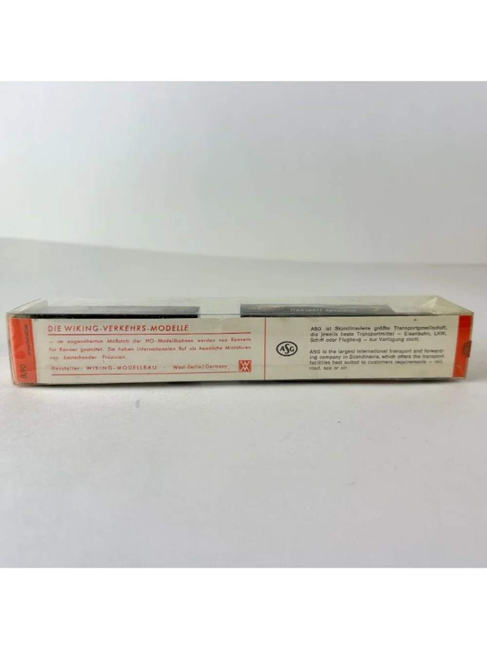 Wiking ASG Fernlastzug 2460 Scale Model Truck In Original Box
